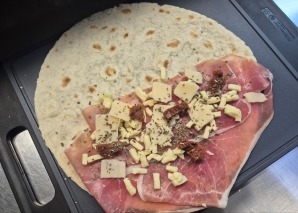 Italienische Piadina aus dem Foodtruck