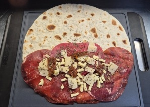 Italienische Piadina aus dem Foodtruck