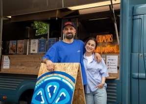 Pinsas, potatoes and more from the food truck