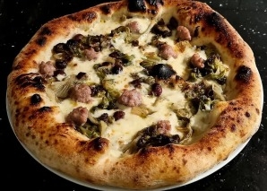 Neapolitanischer Pizza-Foodtruck