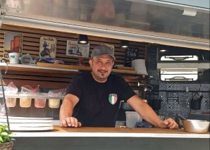 Neapolitanischer Pizza-Foodtruck