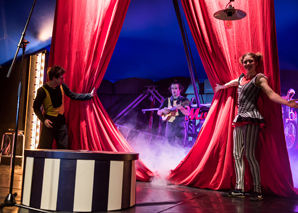 Poetic Christmas Vaudeville in the Circus Tent