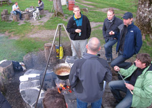 Waldfondue im Emmental