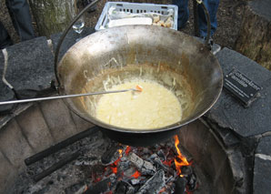 Waldfondue im Emmental