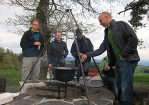 Waldfondue im Emmental