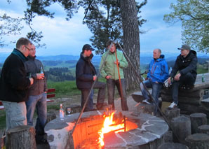 Waldfondue im Emmental