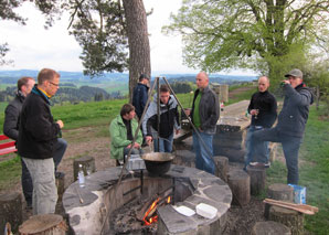 Waldfondue im Emmental