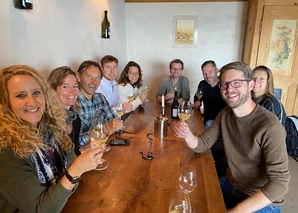 Dégustation de vin dans l'Emmental