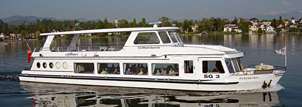 Apéro-Schiffrundfahrt auf dem Zürichsee