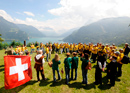 Concours de jeux d'alpage en Suisse centrale