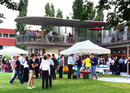 Party estivale avec barbecue au bord du lac de Zurich