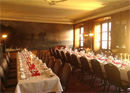 Repas dans une magnifique salle de style baroque à Lucerne